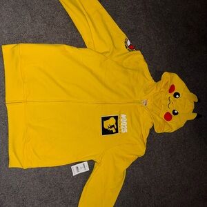 Pokemon Pikachu Yellow Kids Hoodie